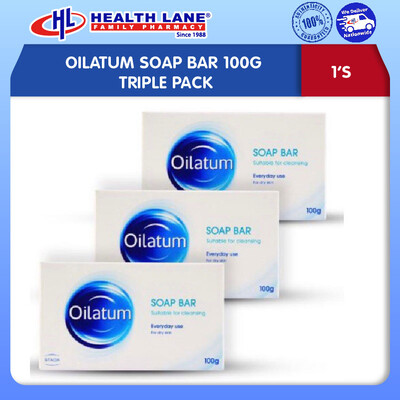 OILATUM SOAP BAR 100G TRIPLE PACK